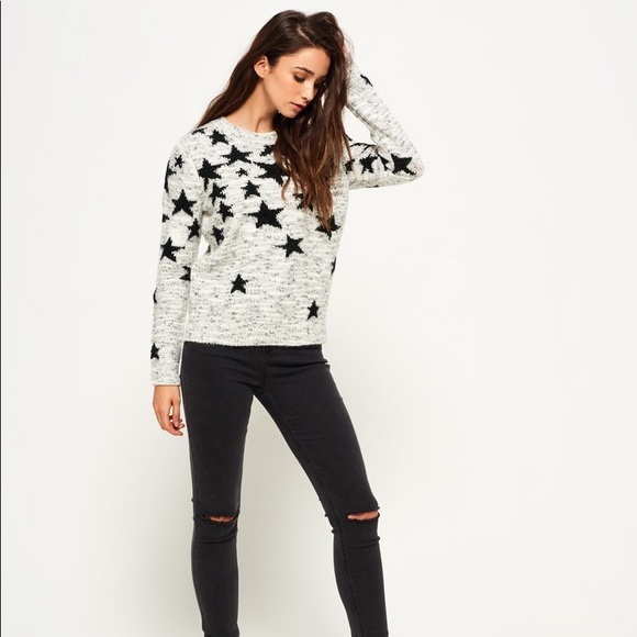 Ombré Star Jacquard Knit Jumper - Picture 3 of 6